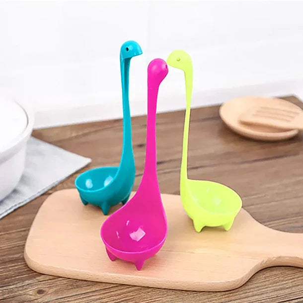 Cuchara De Plástico Con Cuello De Cisne