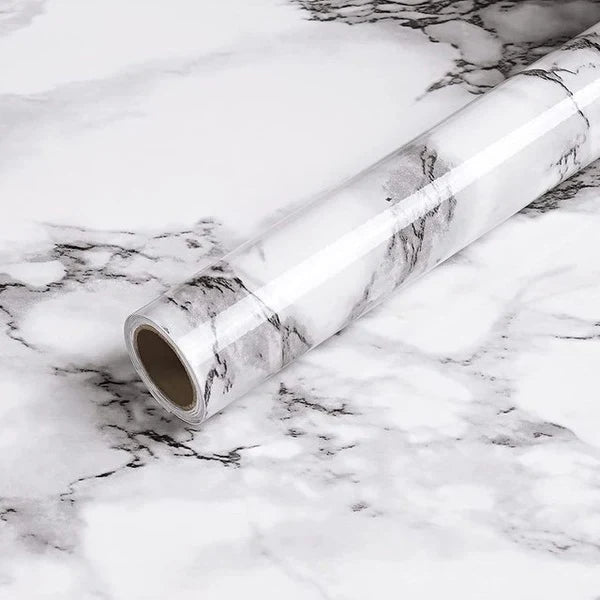 Papel adhesivo efecto marmol